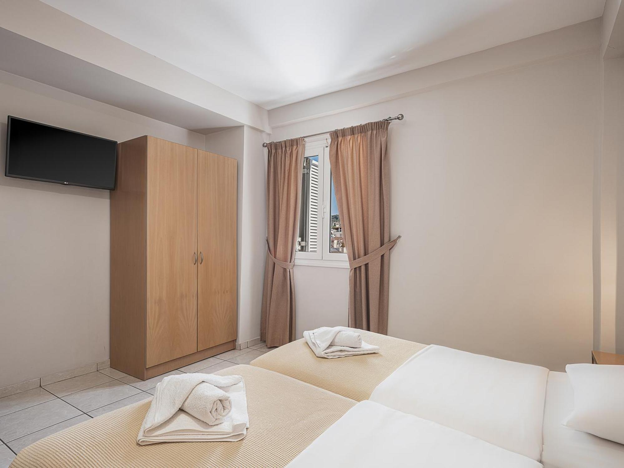Theofilos City Hotel ハニア エクステリア 写真