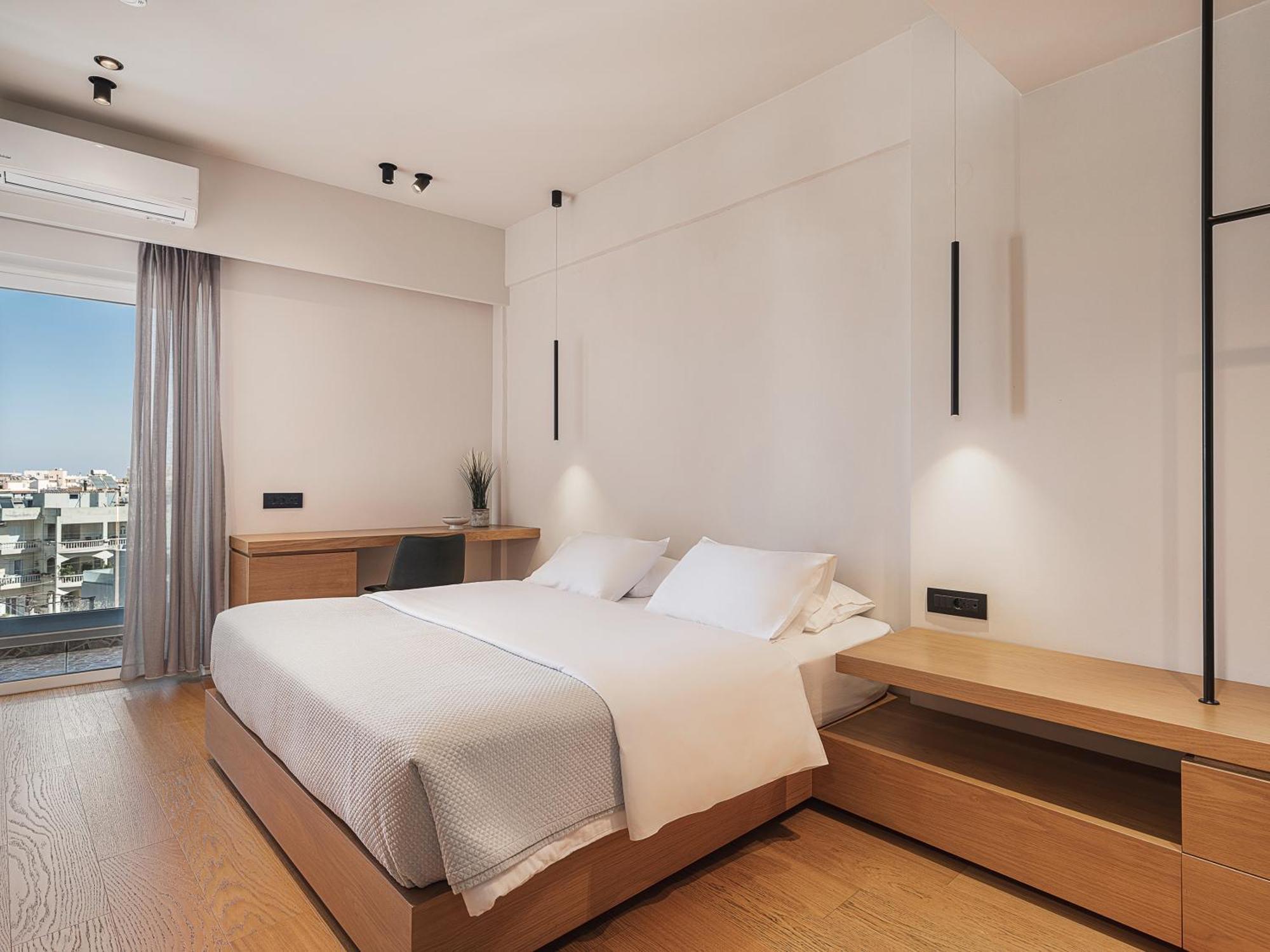 Theofilos City Hotel ハニア エクステリア 写真