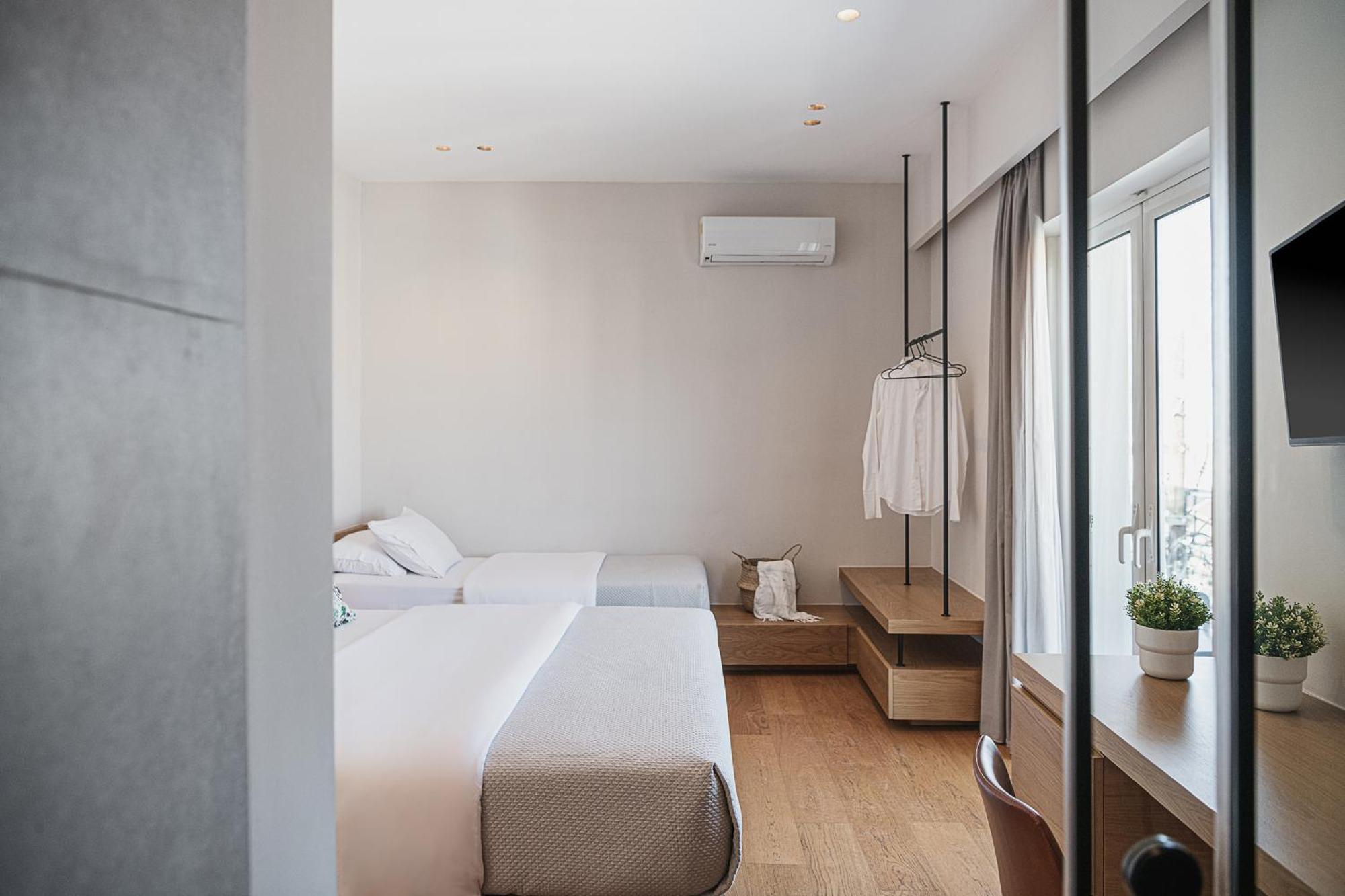 Theofilos City Hotel ハニア エクステリア 写真