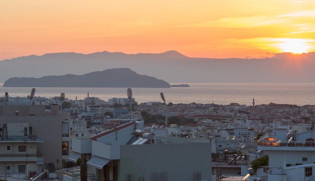 Theofilos City Hotel ハニア エクステリア 写真